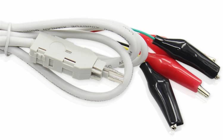 2 Pin Test Cable Rj11 Plug Telecom Test Cable with Alligator Clip